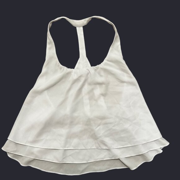 Show Me Your MuMu Light Lavender Chiffon Tank Top - Picture 2 of 3